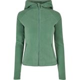 Urban Classics - Polar Fleece Vest met capuchon - Groen