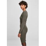 URBAN CLASSICS - Cut Dress - Onderjurk - Effen - Synthetisch