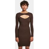 Urban Classics - Cut Jurk - Effen - Korte Mouwen