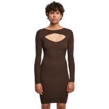 Urban Classics - Cut Jurk - Effen - Korte Mouwen