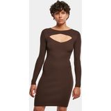 Urban Classics - Cut Jurk - Effen - Korte Mouwen