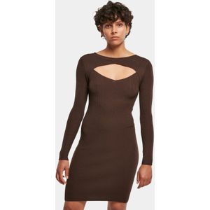 Urban Classics - Cut Jurk - Effen - Korte Mouwen