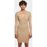 URBAN CLASSICS - Cut Dress - Onderjurk - Effen - Synthetisch