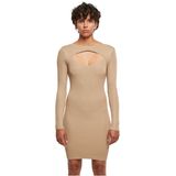 URBAN CLASSICS - Cut Dress - Onderjurk - Effen - Synthetisch