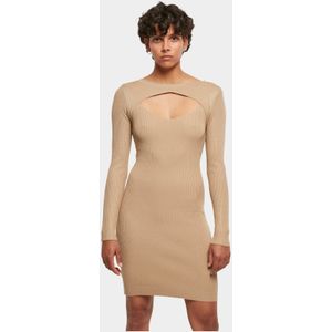 URBAN CLASSICS - Cut Dress - Onderjurk - Effen - Synthetisch