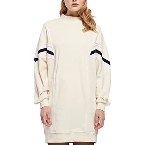 Urban Classics - Oversized College Sweat Korte jurk - XXL - Ivoorkleurig