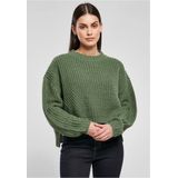 Urban Classics - Wide Oversize Sweater - Groen