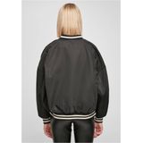 Urban Classics oversized gerecycled damesjack, zwart, M, zwart.
