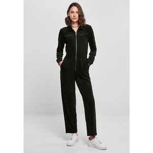 Urban Classics - Velvet Rib Boiler Suit - Zwart - Ketelpak