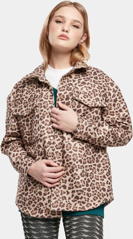 Urban Classics - AOP - Overshirt - Polyester - Dubbelzijdig, 450 g/m²