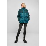 Urban Classics - Sherpa Mix Gewatteerd jack   Groen