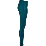 Urban Classics - Washed Faux Leather Pants - Jasper - Kunstleer - Elastisch