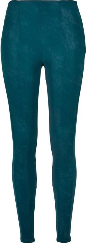 Urban Classics - Washed Faux Leather Pants - Jasper - Kunstleer - Elastisch