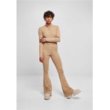 Urban Classics - Rib Knit Bootcut Legging - Beige - Katoen
