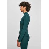 Urban Classics - Ladies Rib Knit Turtleneck Sweater/trui - Groen