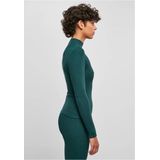 Urban Classics - Ladies Rib Knit Turtleneck Sweater/trui - Groen
