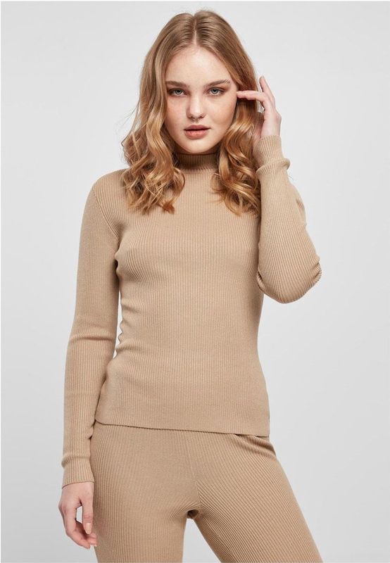 Dames Gebreide Trui - Zwart - Polyester/Viscose/Nylon - Slim Fit