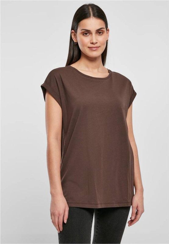 Urban Classics - Organic Extended Shoulder Top - Bruin