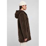 Urban Classics - Sherpa Parka - Damesjas - Licht Getailleerd - Knusse Sherpa-stof
