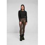 Urban Classics Dameslegging Kunstleer - Bruin - Hoge Taille