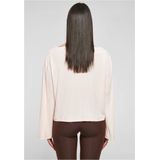 Urban Classics - Short Modal Bateau Neckline Longsleeve top - Roze