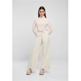 Urban Classics Dames Modal Turtleneck T-shirt met lange mouwen, roze, XS