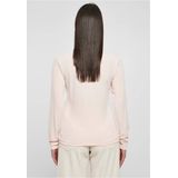 Urban Classics Dames Modal Turtleneck T-shirt met lange mouwen, roze, XS