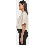Urban Classics - Short Oversized Crop top Ivoorkleurig