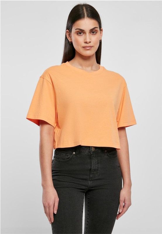 Urban Classics - Short Oversized Crop top - Oranje