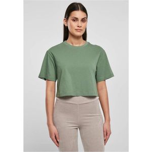 Urban Classics - Short Oversized Crop top - Groen