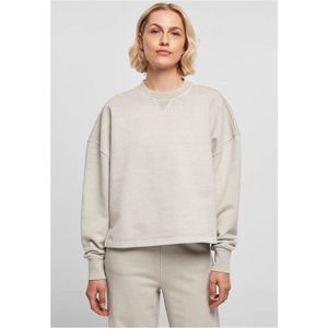 Urban Classics - Heavy Terry Garment Dye Crewneck sweater/trui - Grijs