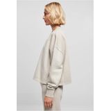 URBAN CLASSICS Sweater "Urban Classics Damen Ladies Heavy Terry Garment Dye Crewneck", (1 tlg.)