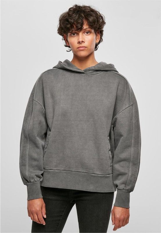 Urban Classics - Heavy Terry Garment Dye Hoodie/trui - Grijs