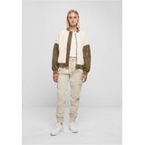 Urban Classics Tussenjas  sand / olijfgroen