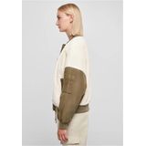 Urban Classics Tussenjas  sand / olijfgroen