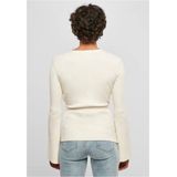 Urban Classics - Rib Knit Wrapped - Lange Cardigan - Ivoorkleurig