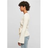 Urban Classics - Rib Knit Wrapped - Lange Cardigan - Ivoorkleurig