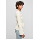 Urban Classics - Rib Knit Wrapped - Lange Cardigan - Ivoorkleurig