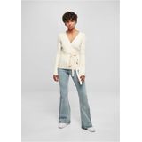 Urban Classics - Rib Knit Wrapped - Lange Cardigan - Ivoorkleurig