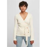Urban Classics - Rib Knit Wrapped - Lange Cardigan - Ivoorkleurig