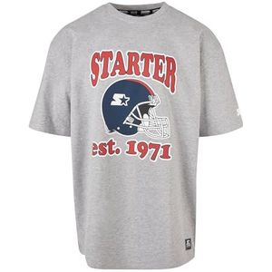 STARTER BLACK LABEL Men's Starter Football Tee T-shirt, heathergrey, S, HEATHERGREY, S