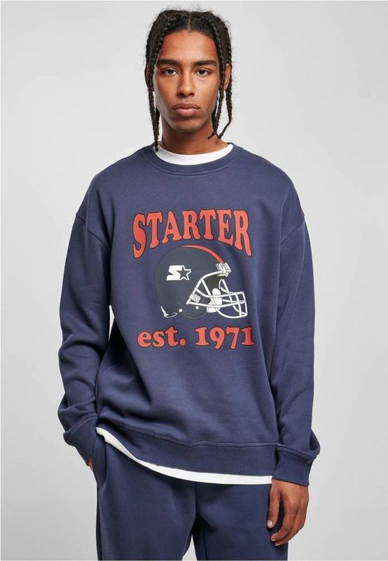 Starter Black Label - Football Crewneck sweater/trui - Donkerblauw