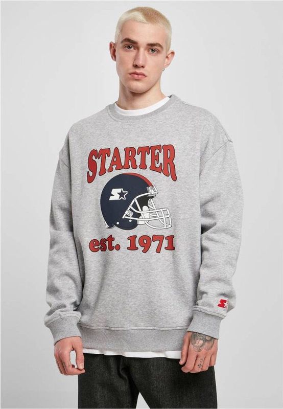 Starter Black Label - Football Crewneck sweater/trui - Grijs