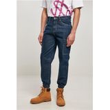 Southpole - Denim With Cargo Pockets - Broek - Donkerblauw - Rechte Pijpen