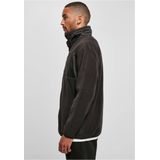 Urban Classics - Patched Micro Fleece Jacket   Zwart