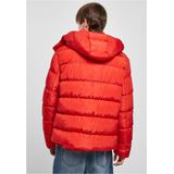 Urban Classics - Hooded Gewatteerd jack   Rood
