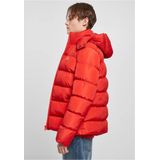 Urban Classics - Hooded Gewatteerd jack   Rood