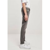 Urban Classics - Stretch Denim Pants midgrey Broek rechte pijpen Grijs