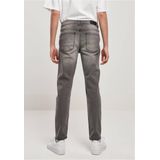 Urban Classics - Stretch Denim Pants midgrey Broek rechte pijpen Grijs