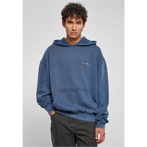 Urban Classics - Small Embroidery Hoodie/trui - Blauw